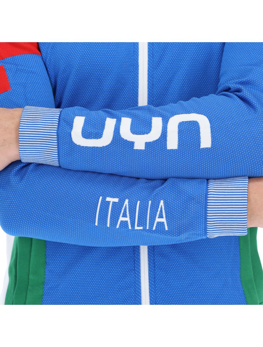 Unleash your Nature, Natyon Italy Ow Knitted 2Nd Layer Full Zip gilet uomo blu 