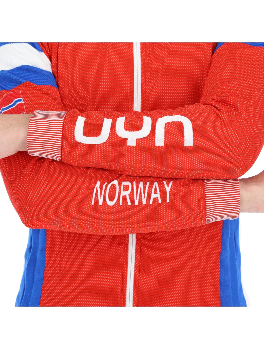 Unleash your Nature, Natyon Norway Ow Knitted 2Nd Layer Full Zip gilet uomo rosso 