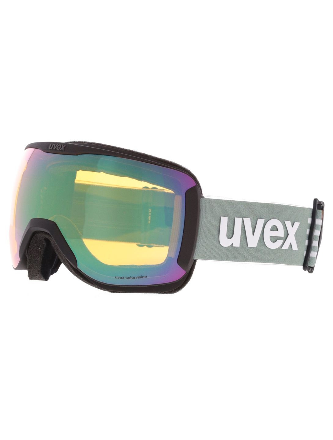 Uvex, Downhill 2100 Cv S1 mascherina da sci unisex Black Matt / Mirror Opal nero 