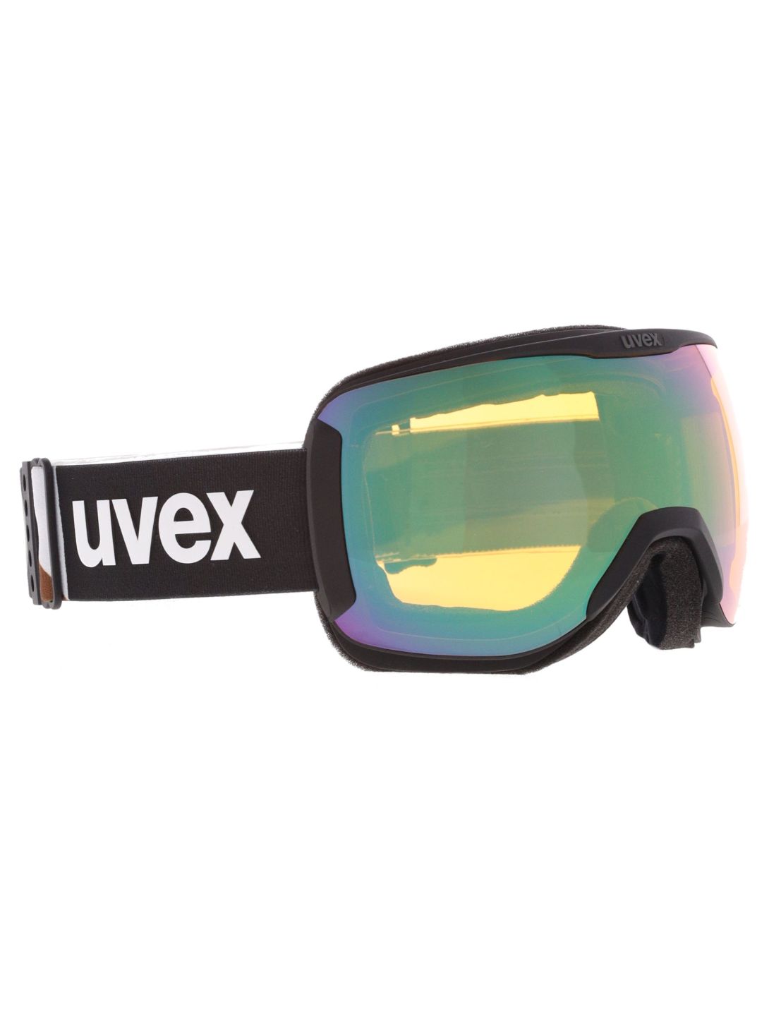 Uvex, Downhill 2100 Cv S1 mascherina da sci unisex Black Matt / Mirror Opal nero 