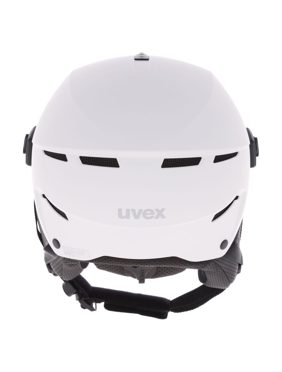 Uvex, Instinct Visor caschetto con visiera unisex White-Black Matt /Mirror Silver bianco, nero 