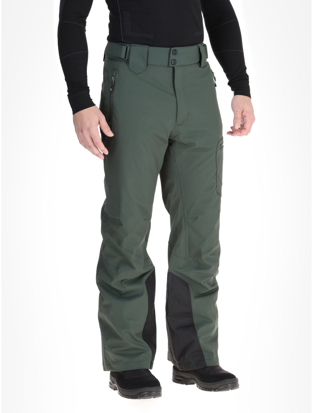 Watts, GOSTT pantaloni da sci uomo Full Forest Green verde 