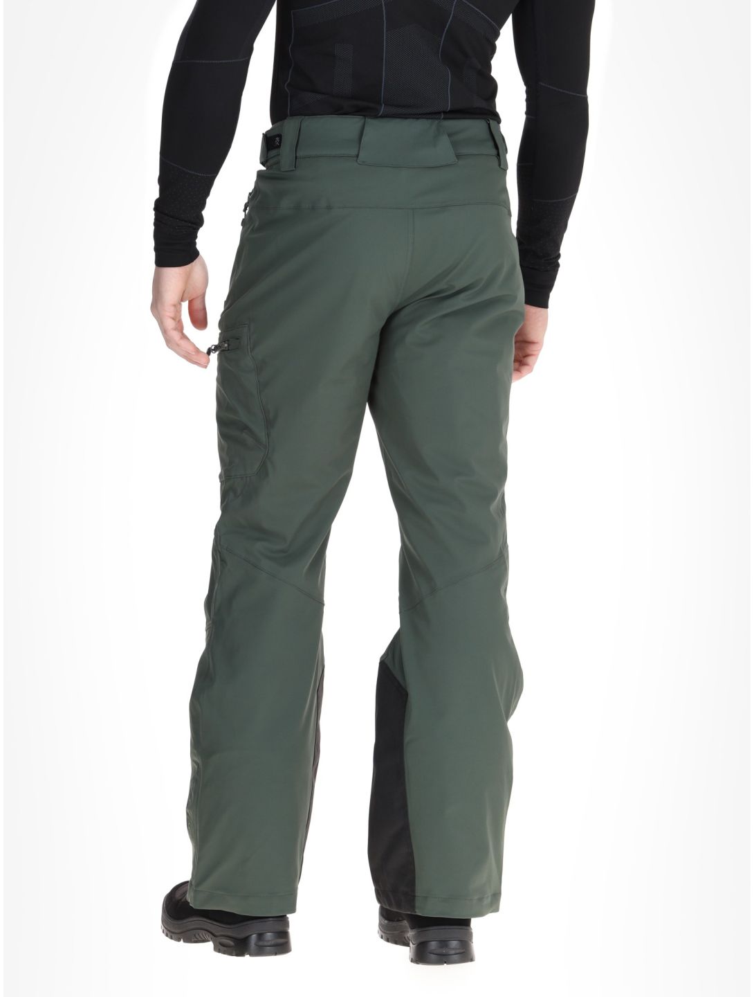 Watts, GOSTT pantaloni da sci uomo Full Forest Green verde 