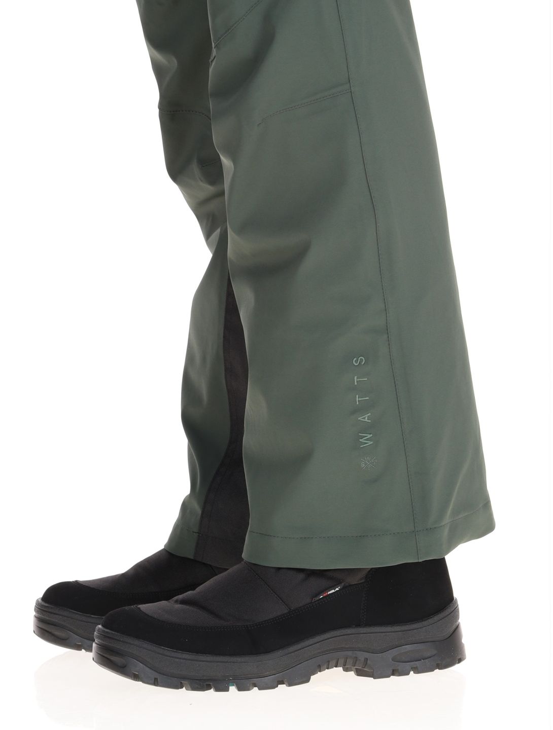 Watts, GOSTT pantaloni da sci uomo Full Forest Green verde 