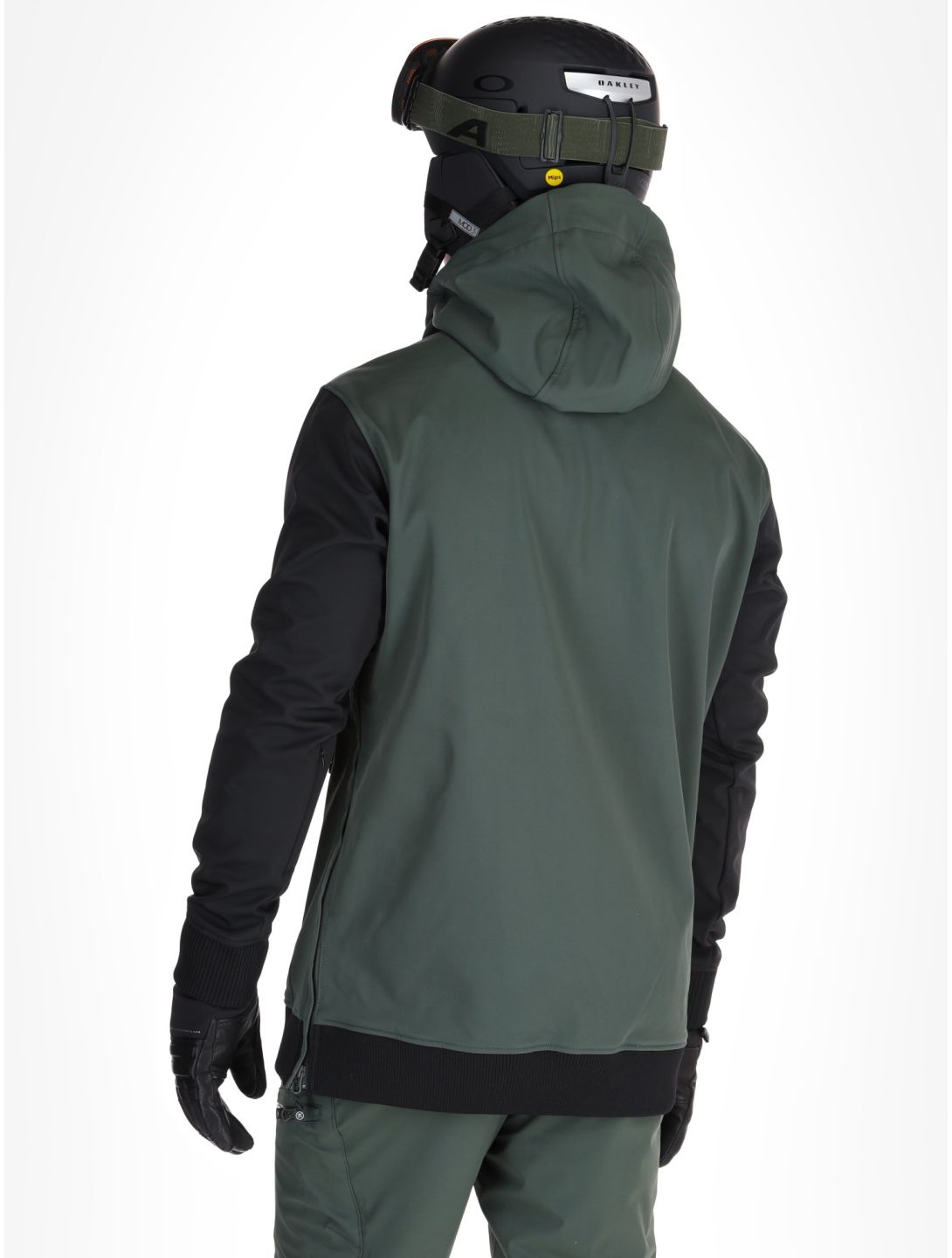 Watts, ORBITAL softshell uomo Forest / White bianco, nero, verde 