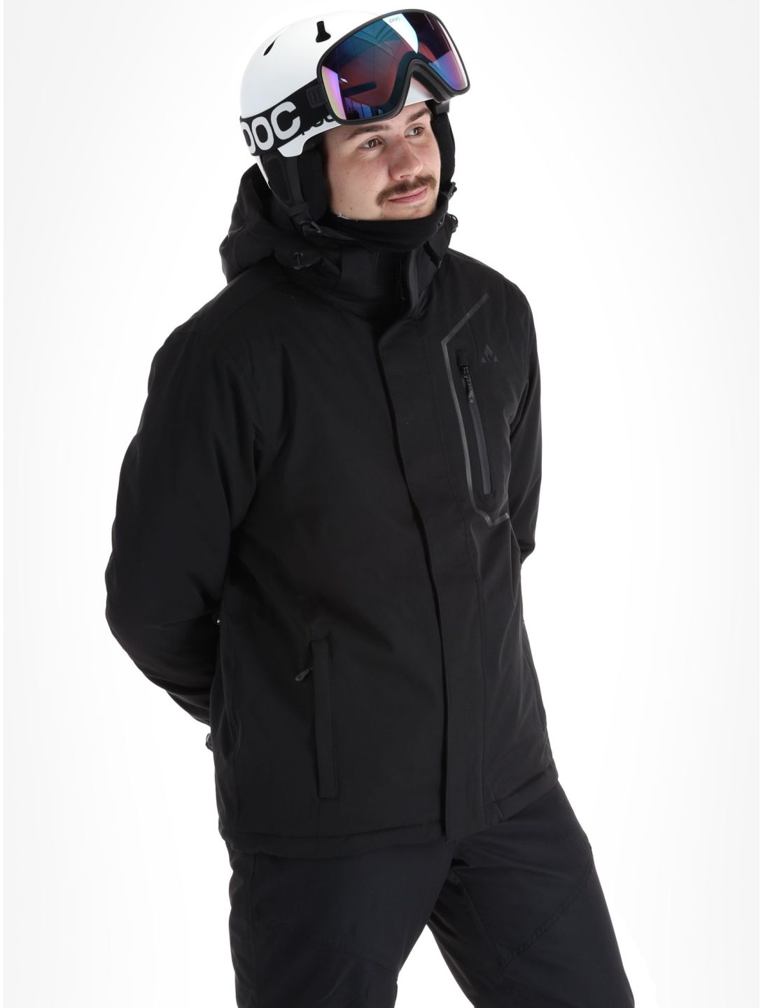 Whistler, Carbon giacca sci uomo Black nero 