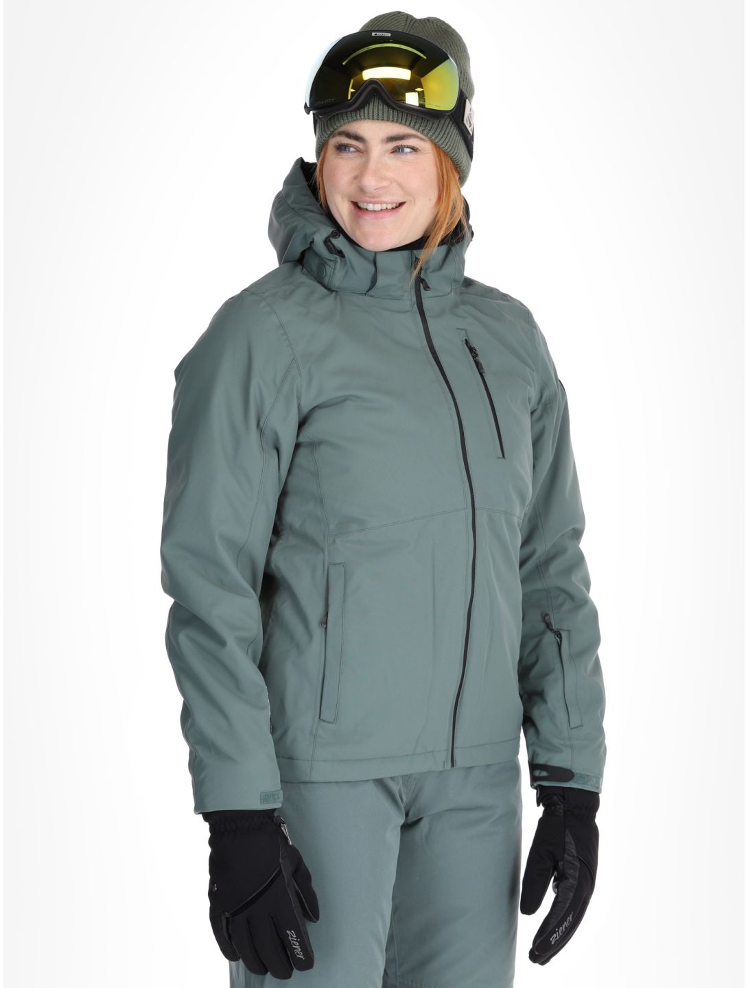 Whistler, Drizzle giacca sci donna Balsam Green verde 