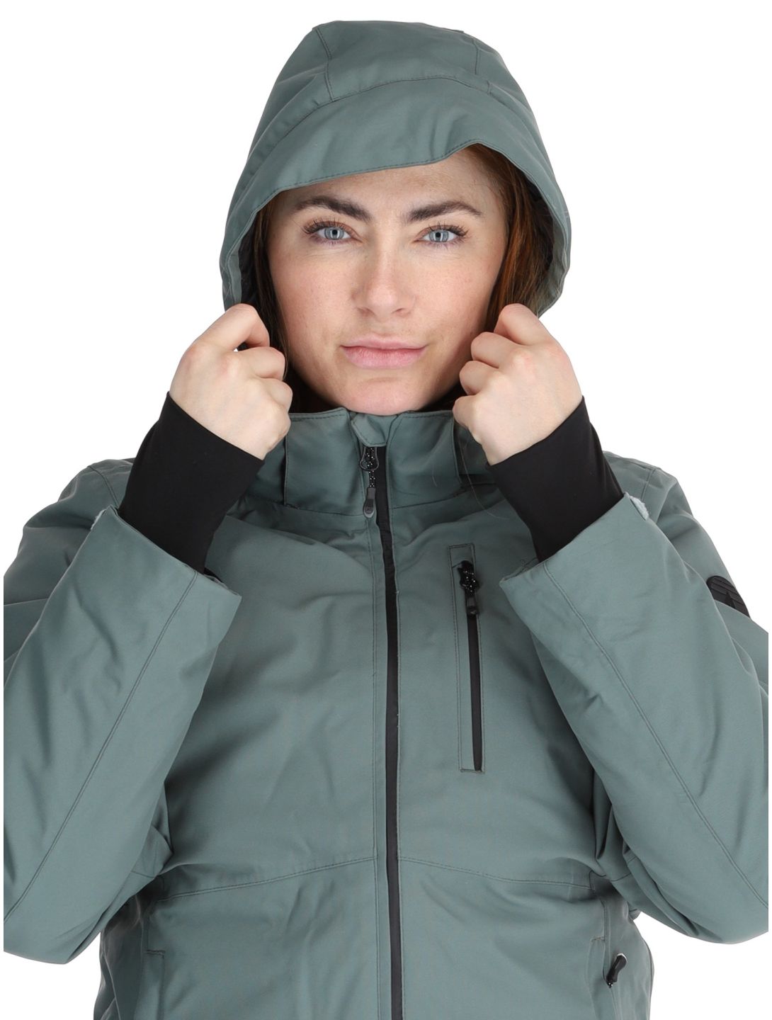 Whistler, Drizzle giacca sci donna Balsam Green verde 