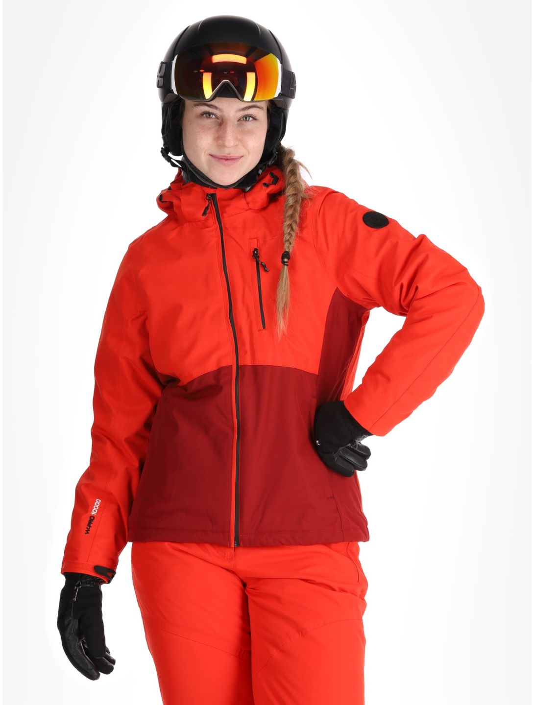 Whistler, Drizzle giacca sci donna Red Alert rosso 