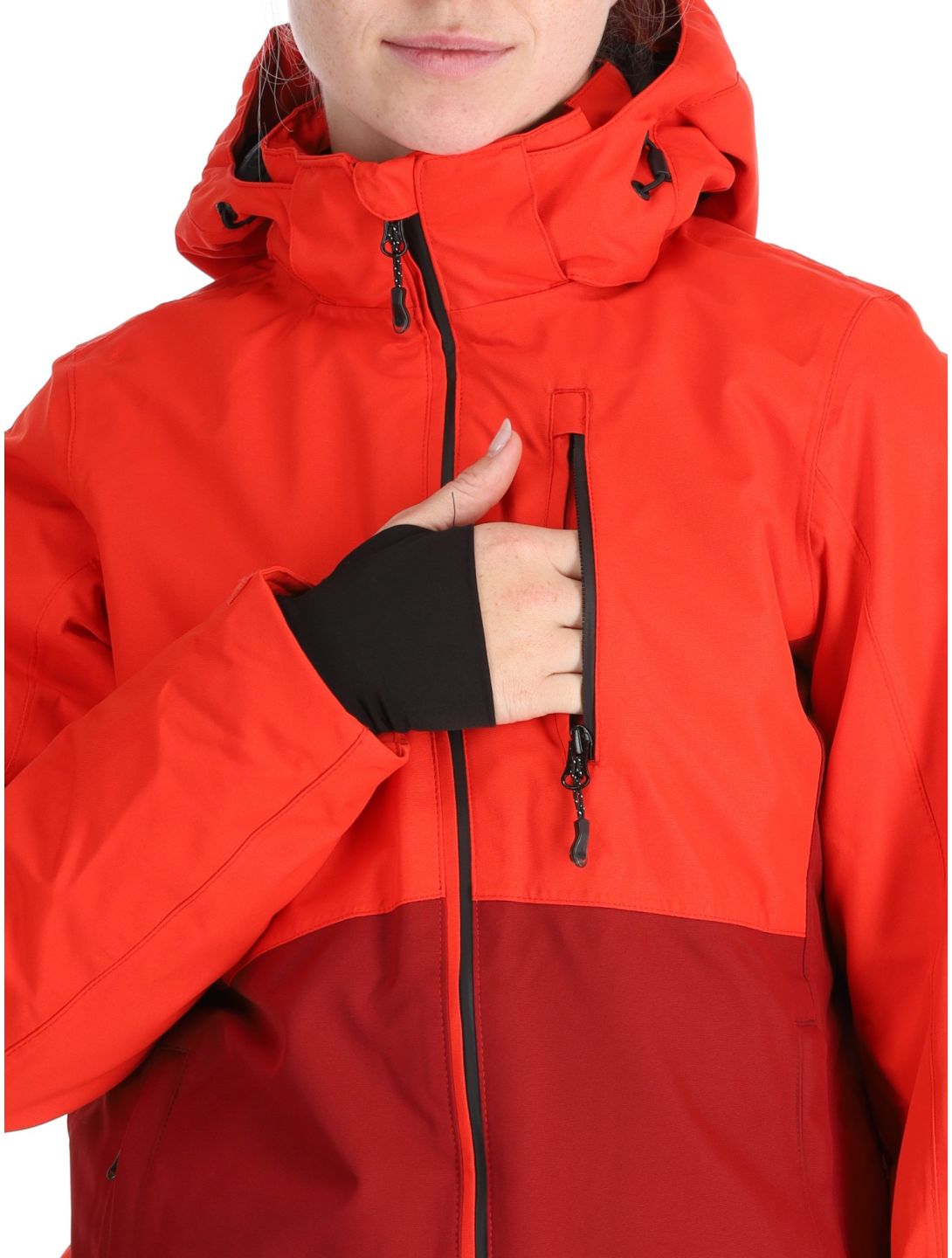 Whistler, Drizzle giacca sci donna Red Alert rosso 