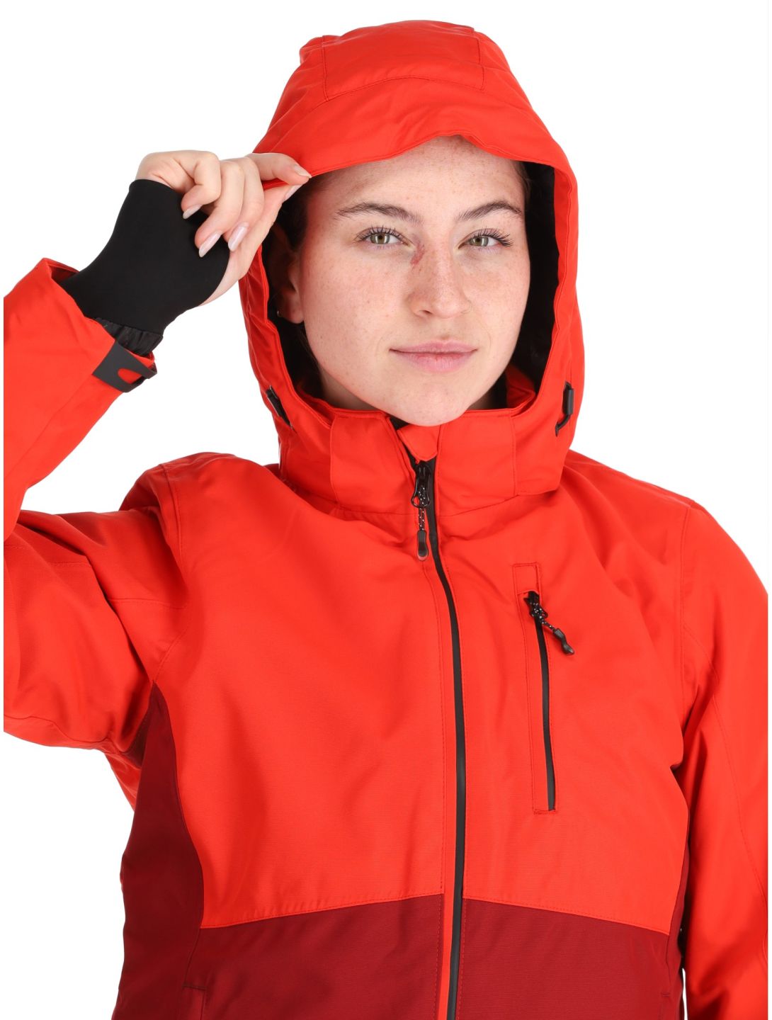 Whistler, Drizzle giacca sci donna Red Alert rosso 