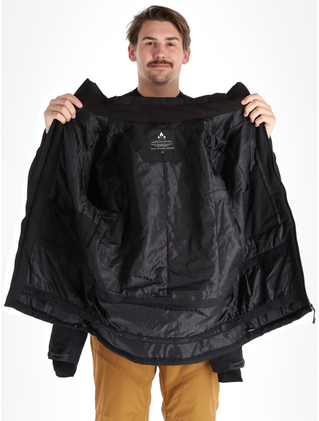 Whistler, Drizzle giacca sci uomo Black nero 