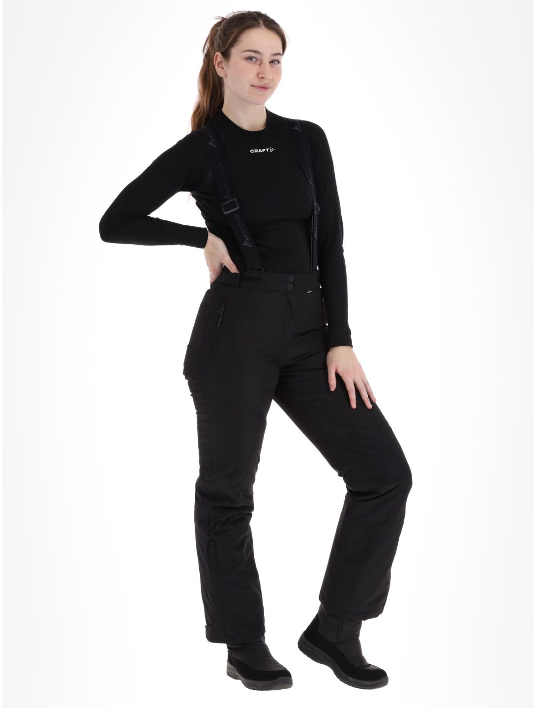 Whistler, Drizzle pantaloni da sci donna Black nero 