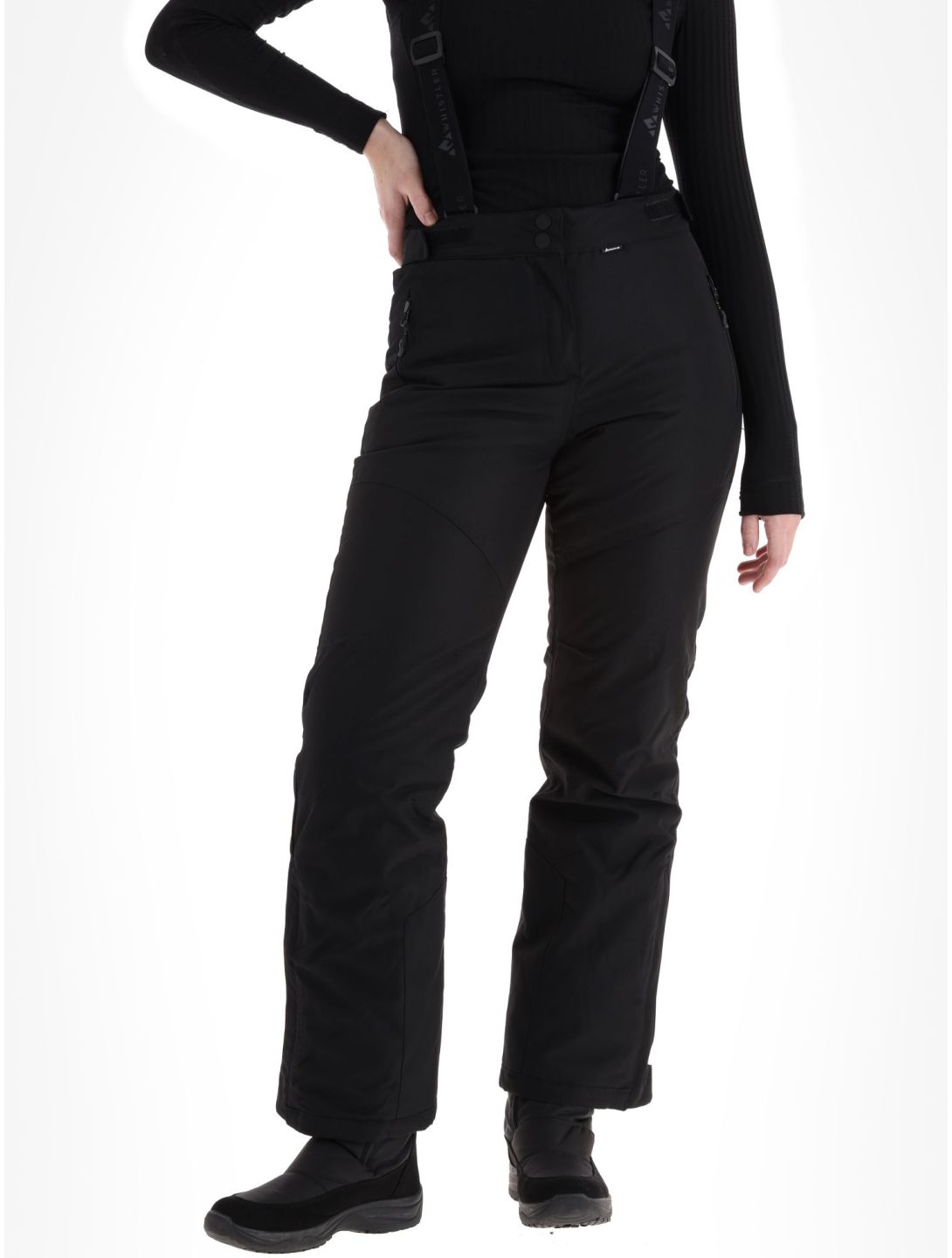 Whistler, Drizzle pantaloni da sci donna Black nero 