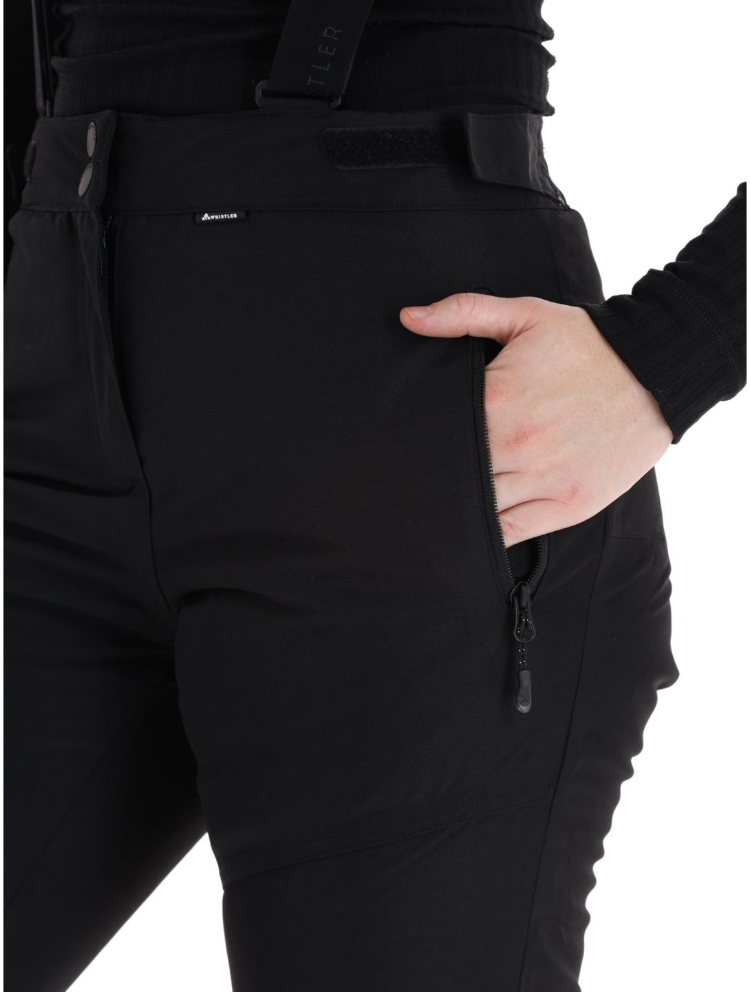 Whistler, Drizzle pantaloni da sci donna Black nero 