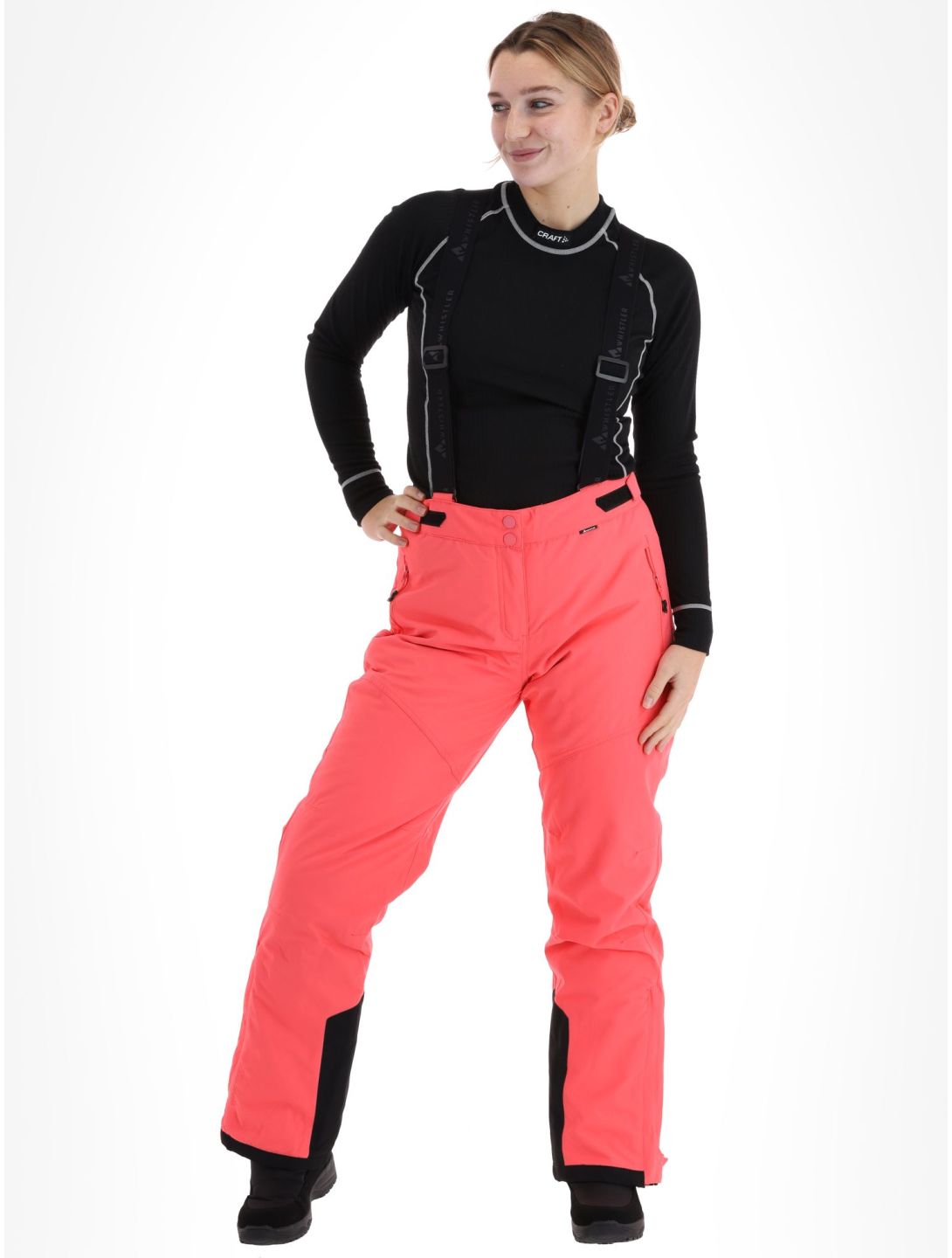 Whistler, Drizzle pantaloni da sci donna Dubarry rosa 