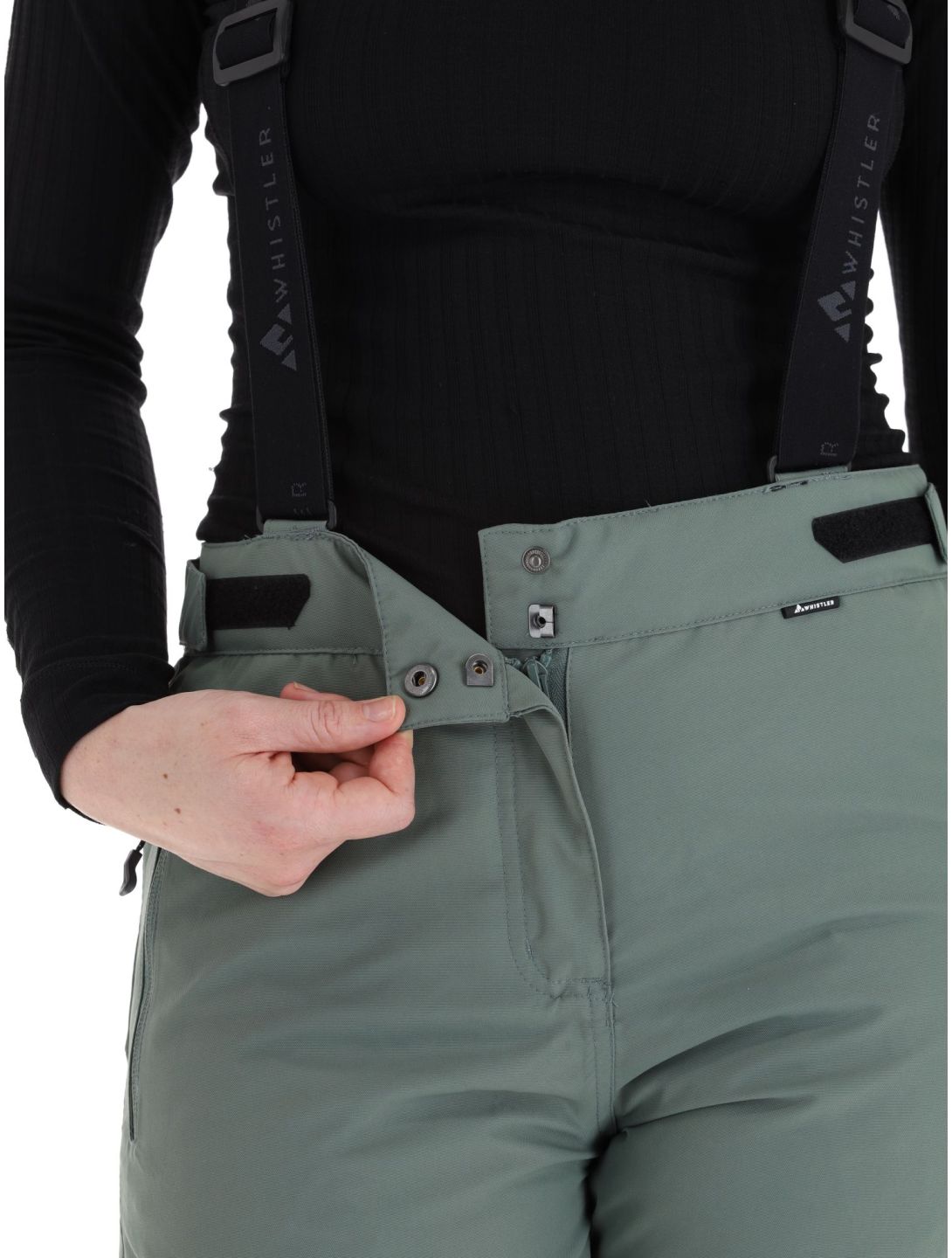 Whistler, Drizzle pantaloni da sci donna Laurel Wreath verde 