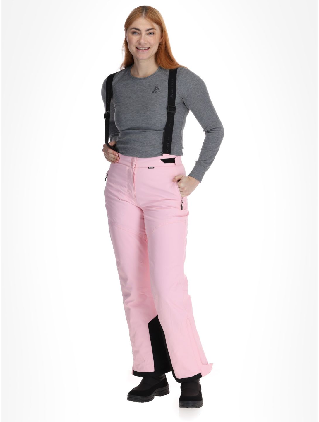 Whistler, Drizzle pantaloni da sci donna Orchid Pink rosa 