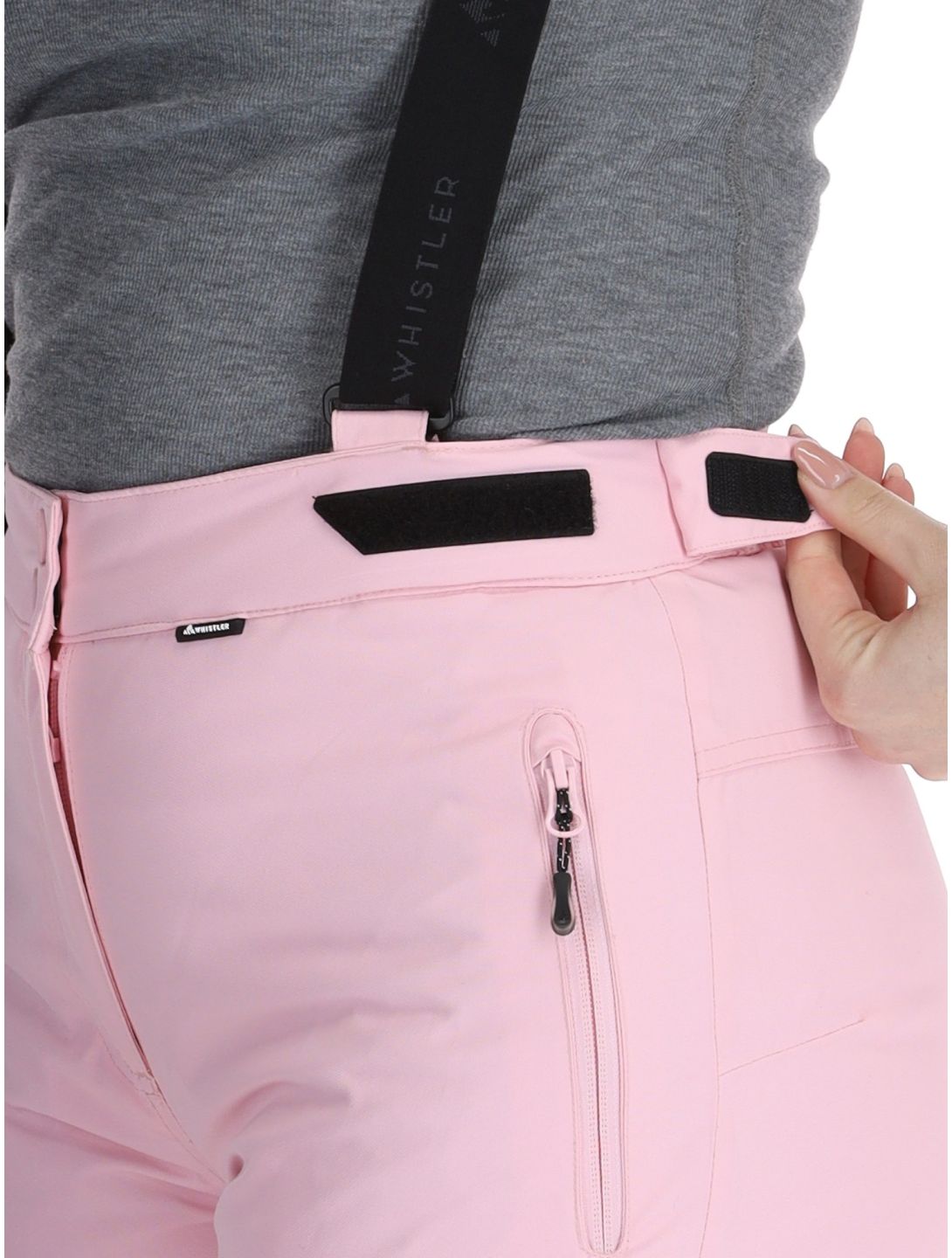 Whistler, Drizzle pantaloni da sci donna Orchid Pink rosa 