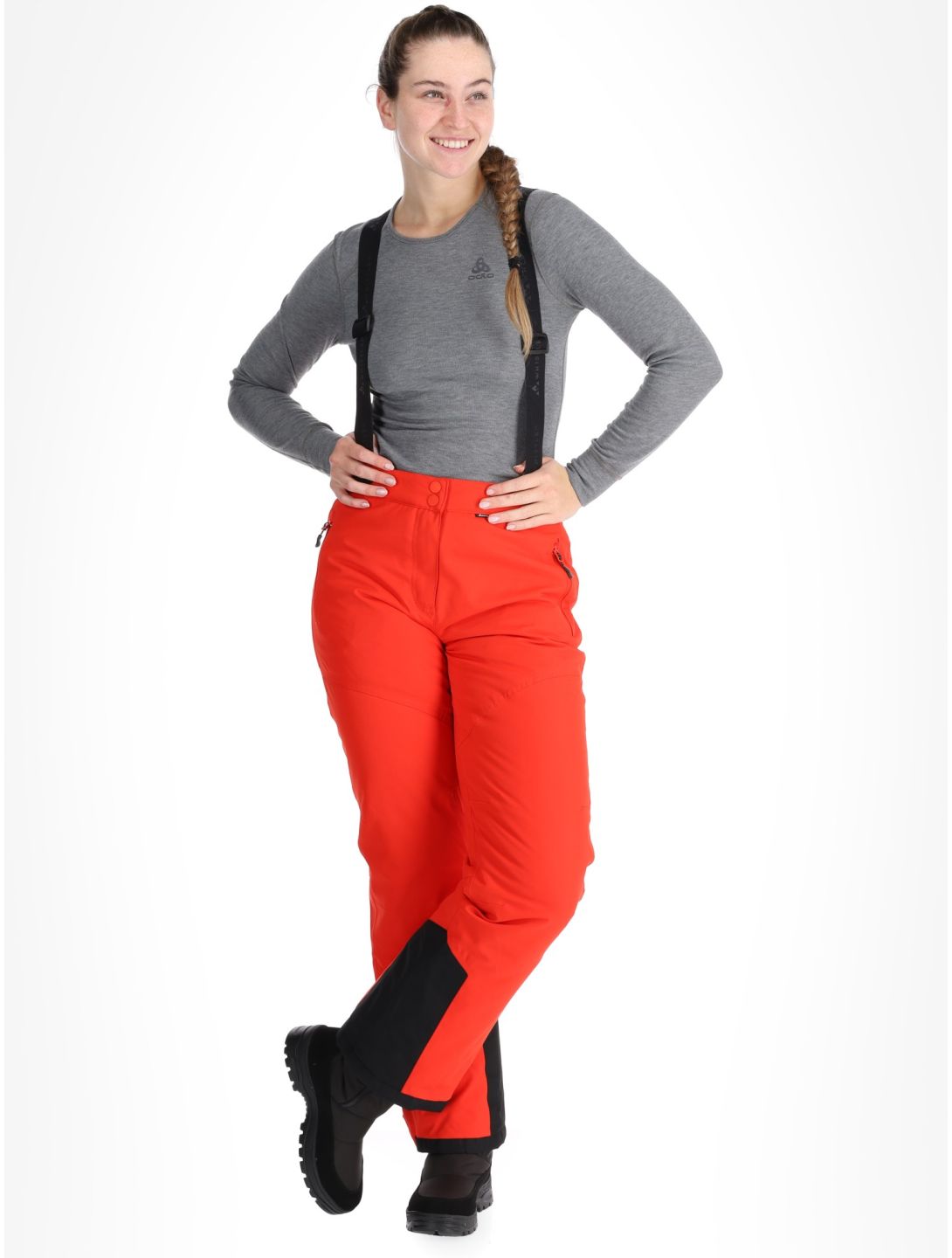 Whistler, Drizzle pantaloni da sci donna Red Alert rosso 