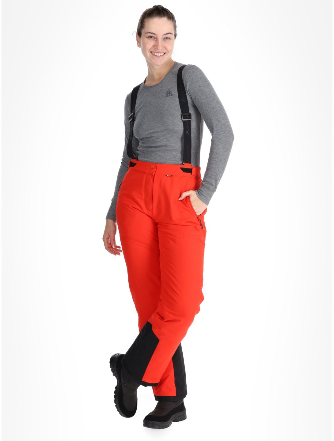 Whistler, Drizzle pantaloni da sci donna Red Alert rosso 