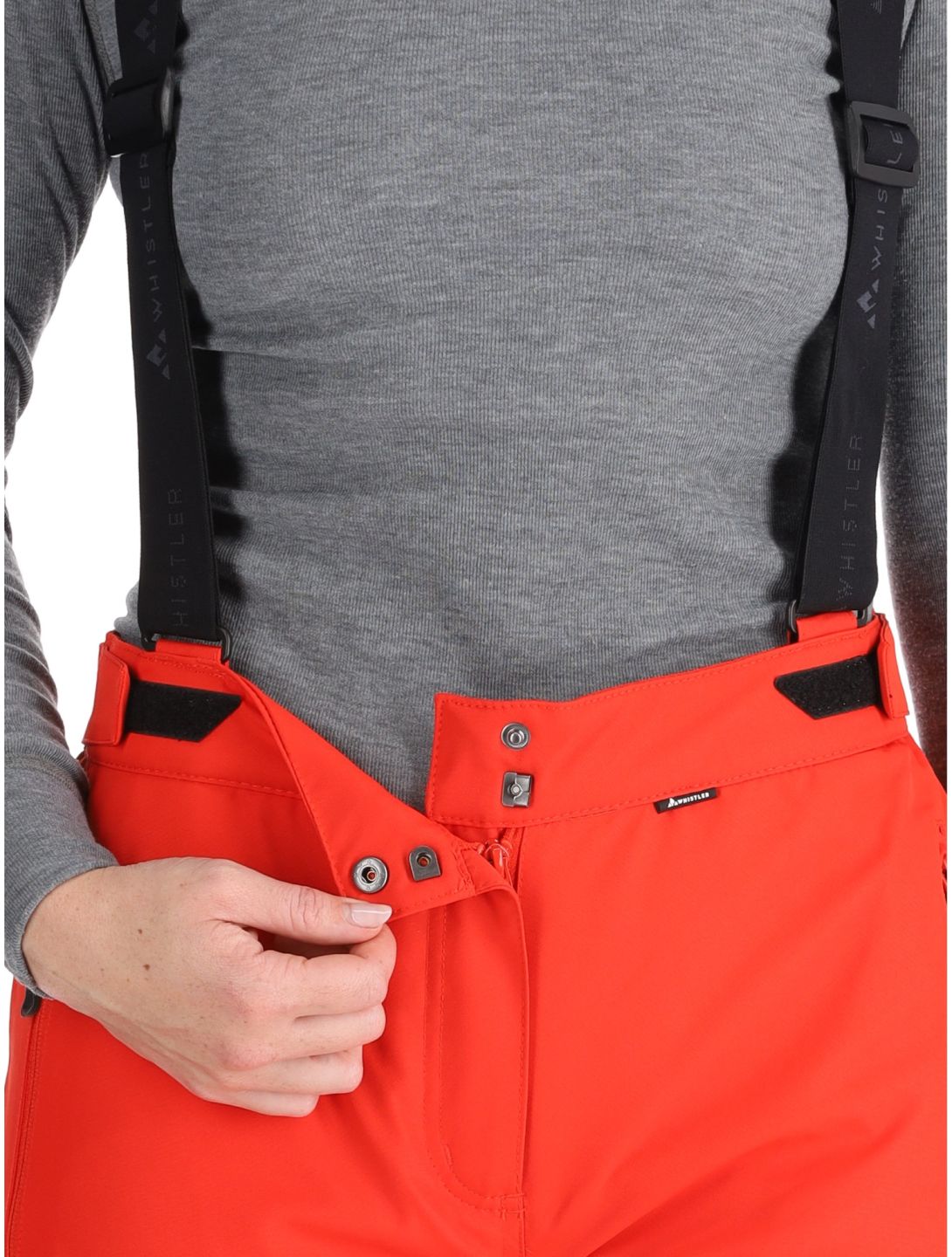 Whistler, Drizzle pantaloni da sci donna Red Alert rosso 