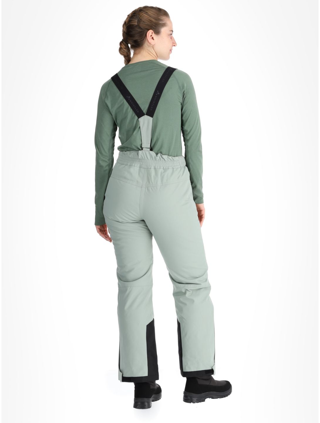 Whistler, Drizzle pantaloni da sci donna Slate Gray grigio 