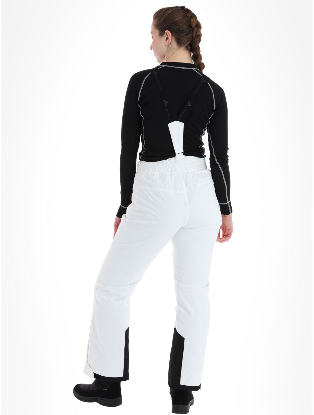 Whistler, Drizzle pantaloni da sci donna White bianco 