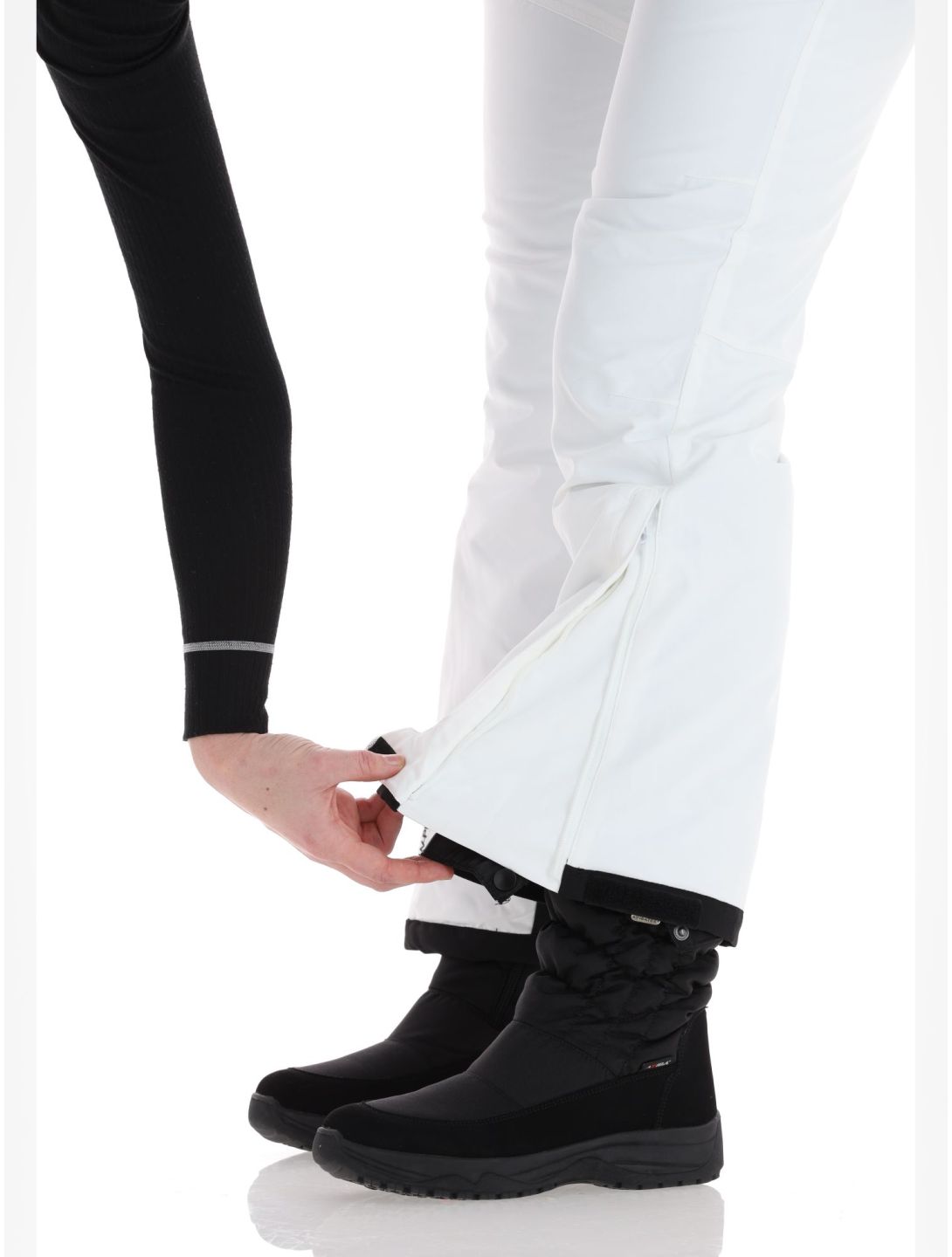 Whistler, Drizzle pantaloni da sci donna White bianco 