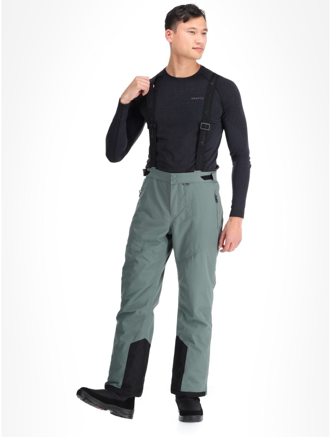 Whistler, Drizzle pantaloni da sci uomo Balsam Green verde 