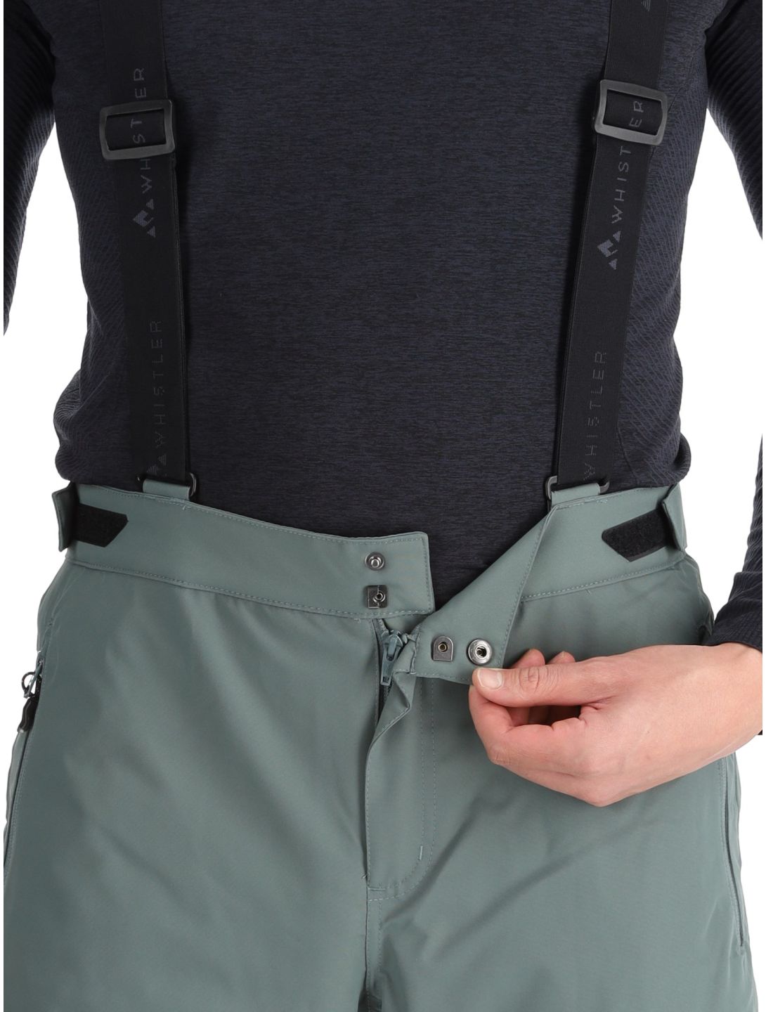 Whistler, Drizzle pantaloni da sci uomo Balsam Green verde 