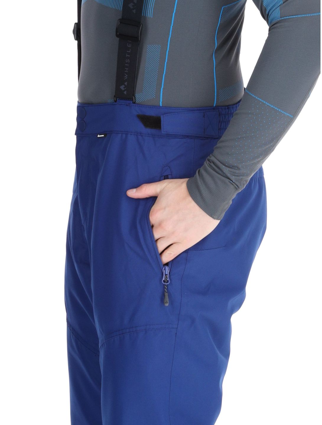 Whistler, Drizzle pantaloni da sci uomo Bellweather Blue blu 