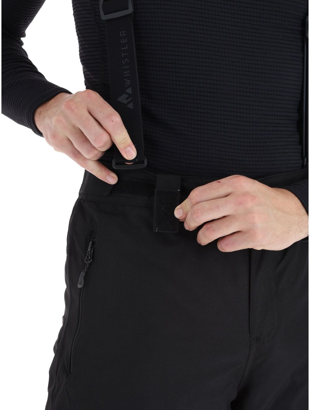 Whistler, Drizzle pantaloni da sci uomo Black nero 