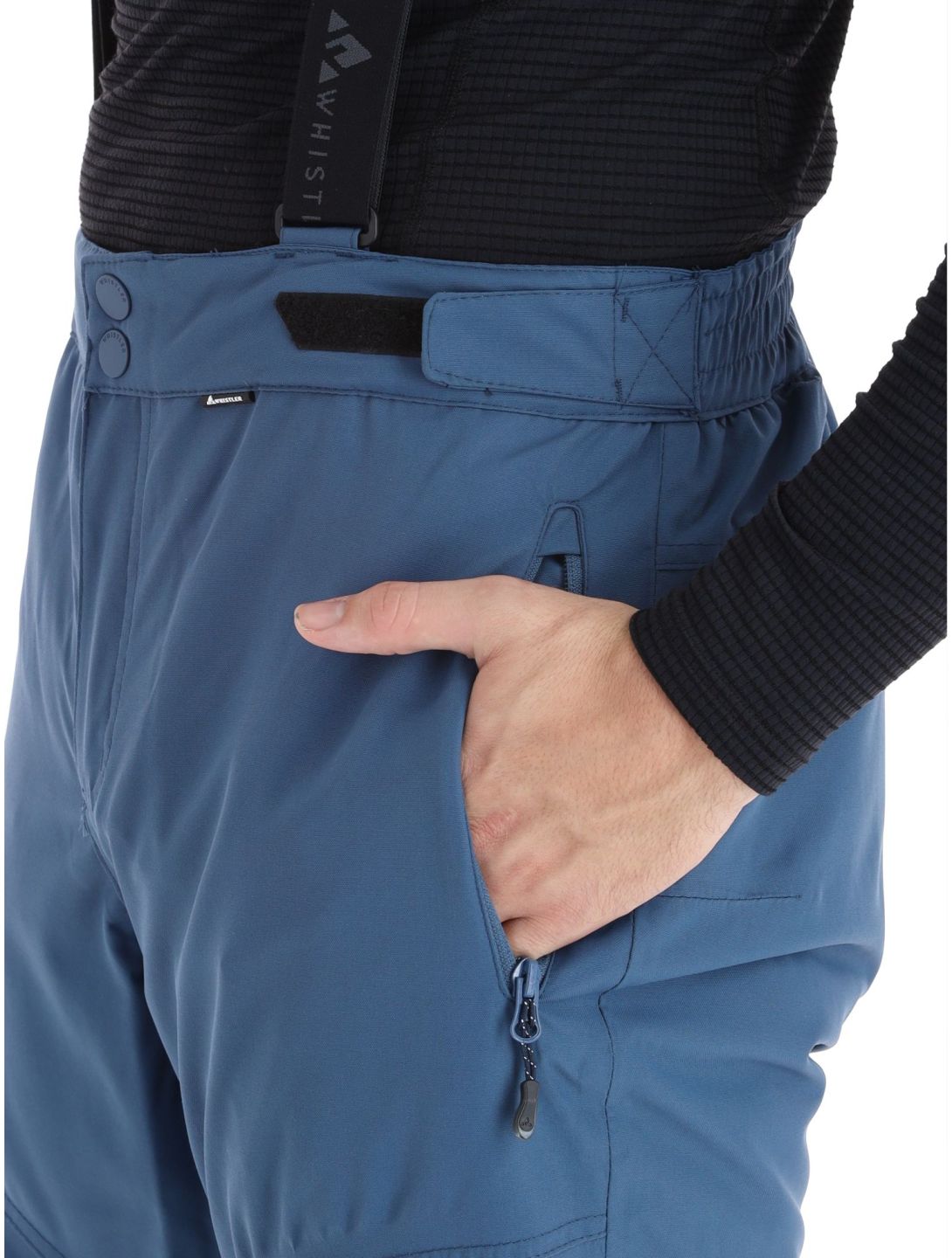 Whistler, Drizzle pantaloni da sci uomo Ensign Blue blu 