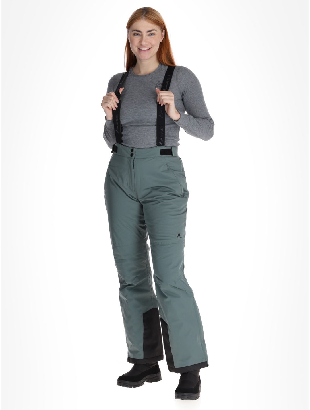 Whistler, Yarra pantaloni da sci donna Balsam Green verde 