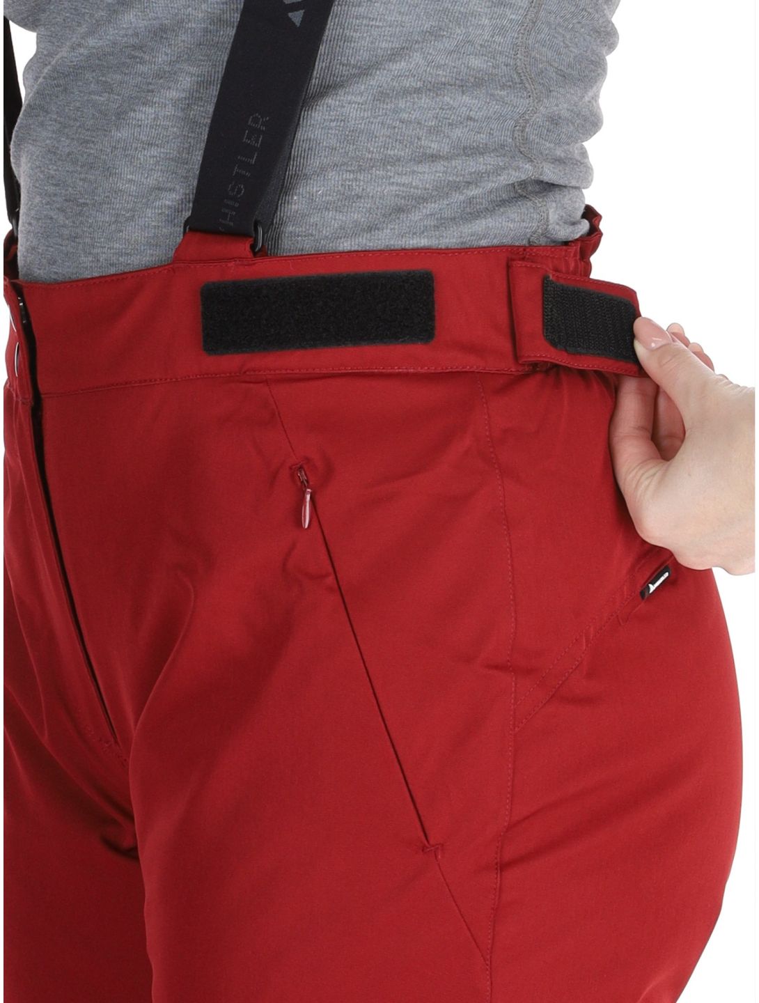 Whistler, Yarra pantaloni da sci donna Sun Dried Tomato rosso 