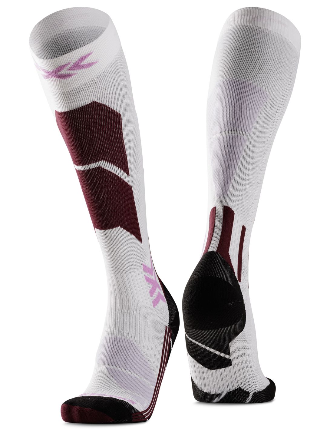 X-Socks, Ski Perform Otc calzini compressivi donna White bianco 