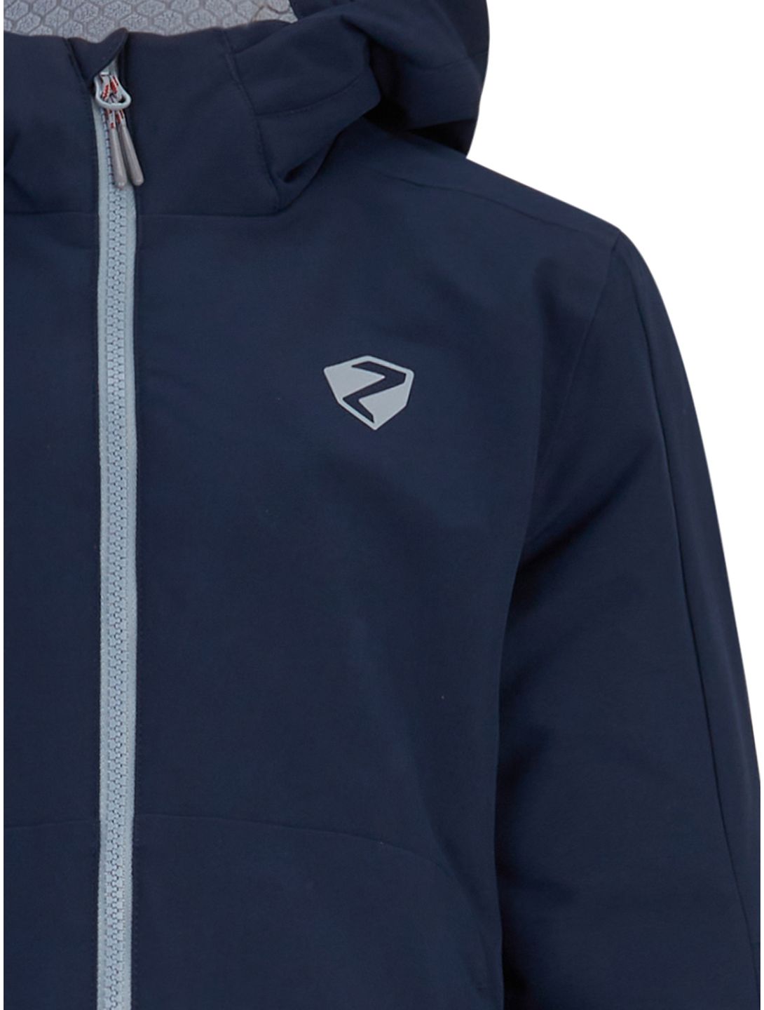 Ziener, Aluck Junior giacca sci bambino Dark Navy blu 