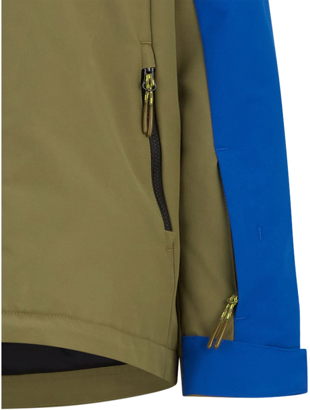 Ziener, Anzo Junior giacca sci bambino Deep Olive blu, verde 