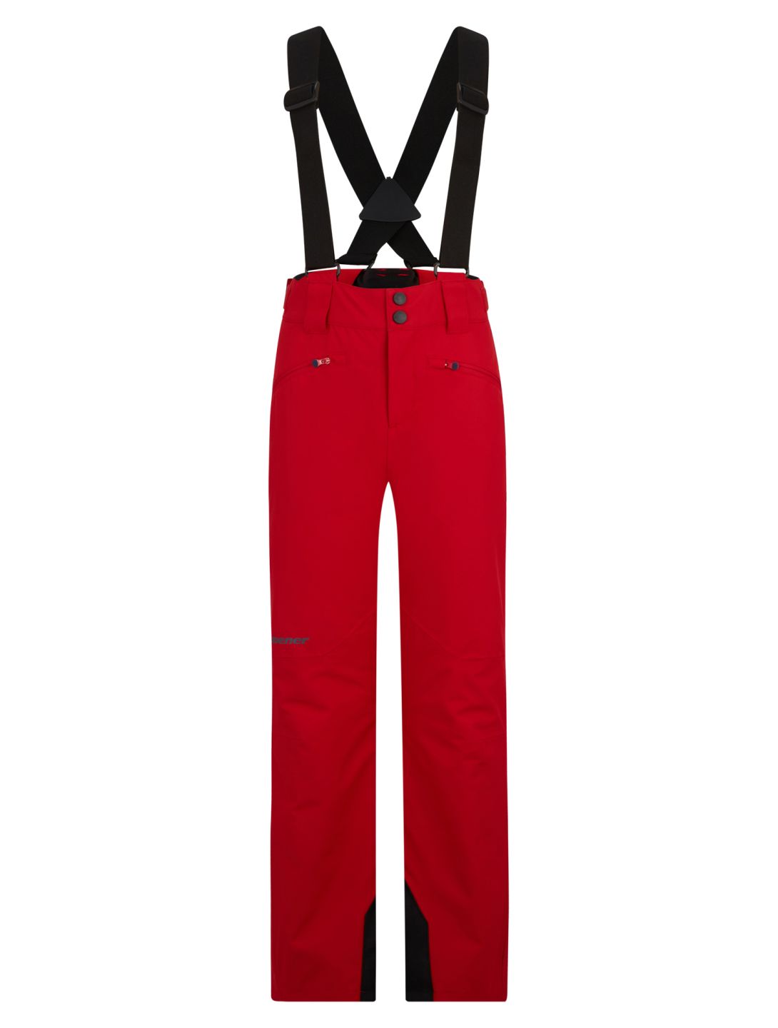 Ziener, Axi Junior pantaloni da sci bambino Red Salsa rosso 