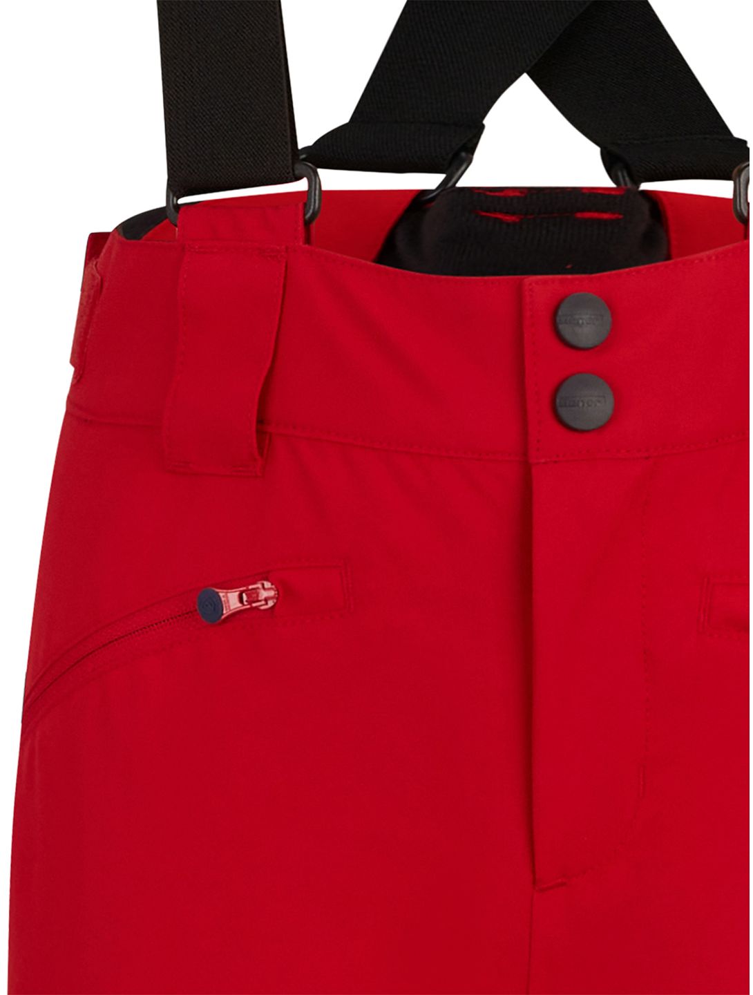 Ziener, Axi Junior pantaloni da sci bambino Red Salsa rosso 