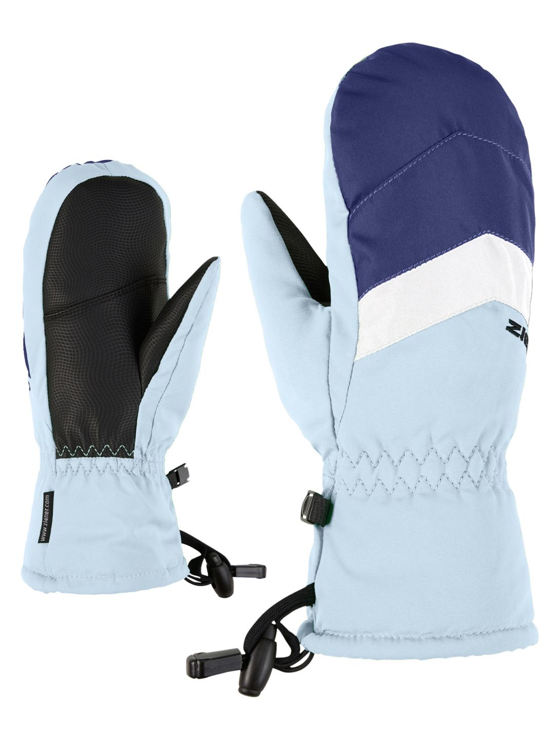 Ziener, Lettero AS® Junior moffole bambino Arctic Sky blu 