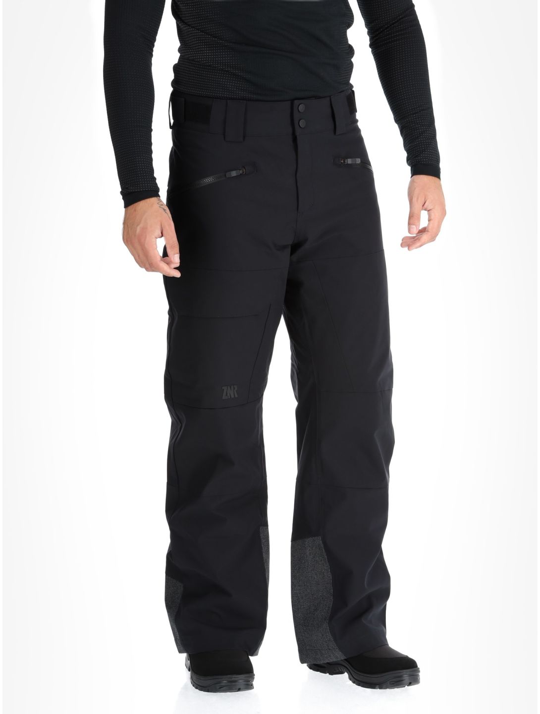 Ziener, Rappold pantaloni da sci uomo Black nero 