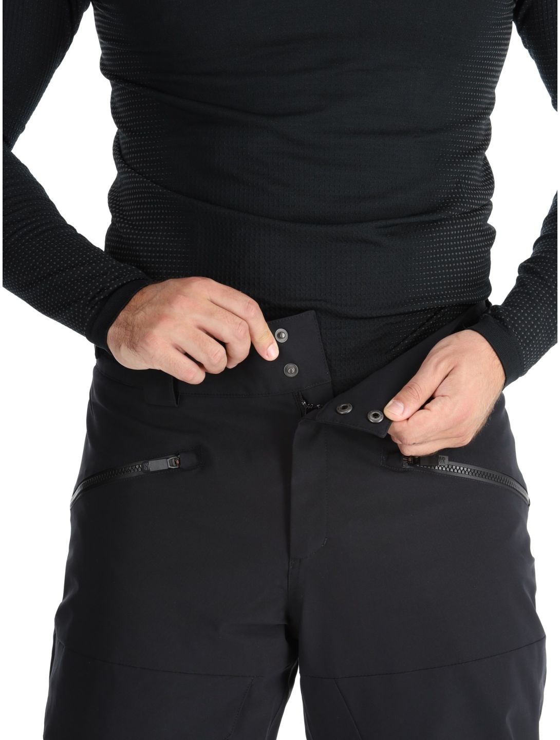 Ziener, Rappold pantaloni da sci uomo Black nero 