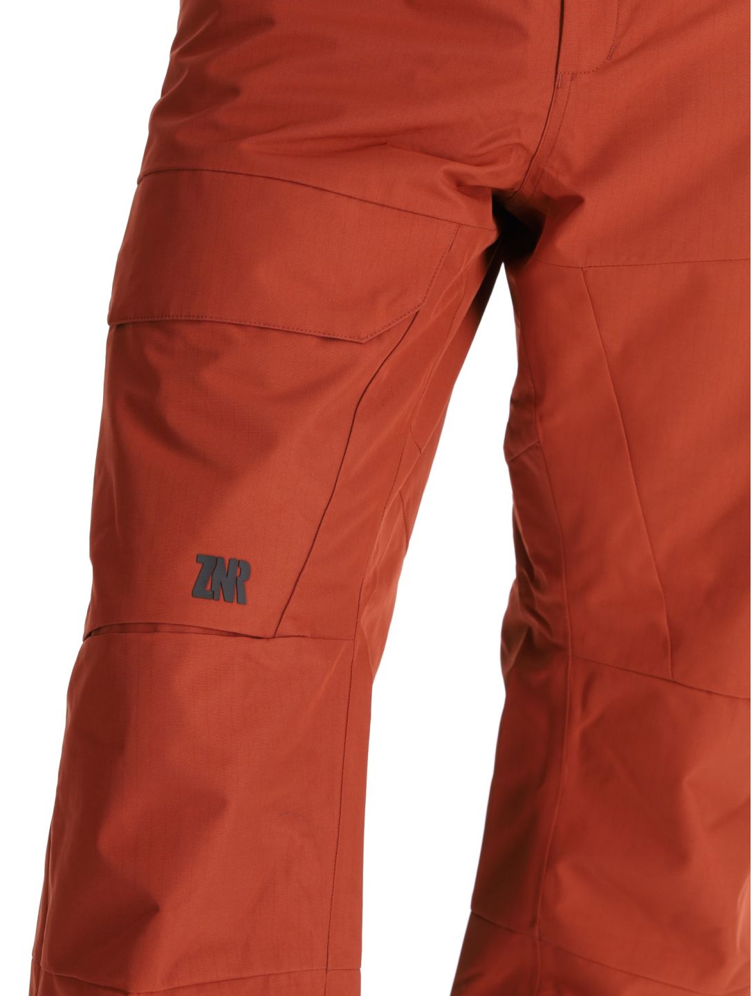 Ziener, Rappold pantaloni da sci uomo Woody Brown marrone 