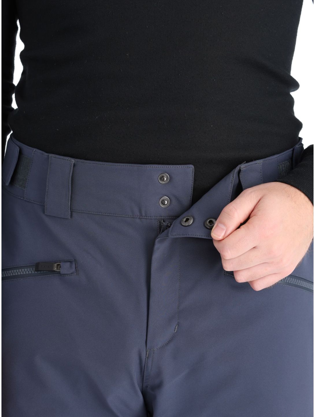 Ziener, Tiffin pantaloni da sci uomo Ombre grigio 