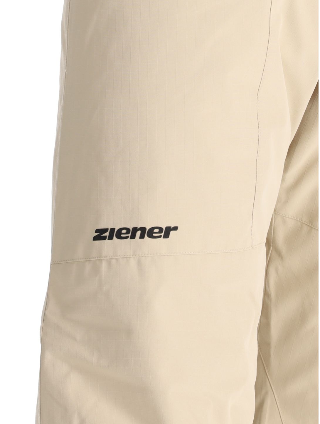 Ziener, Tronador pantaloni da sci uomo Cashew Ripstop beige 