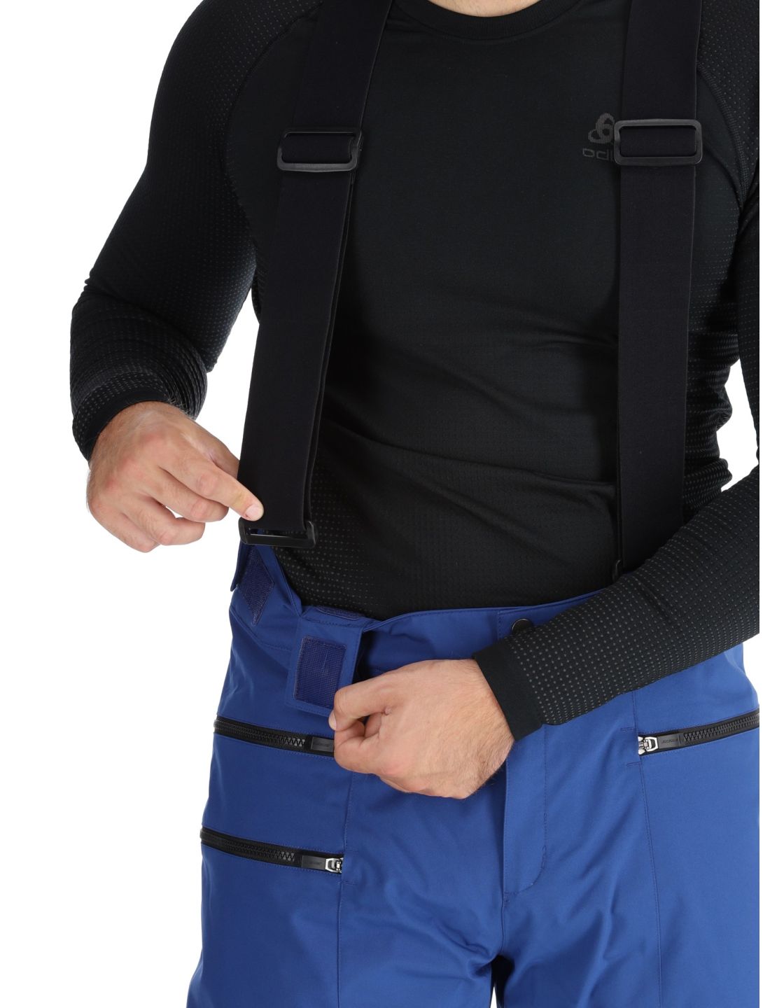 Ziener, Tronador pantaloni da sci uomo Vista Blue blu 