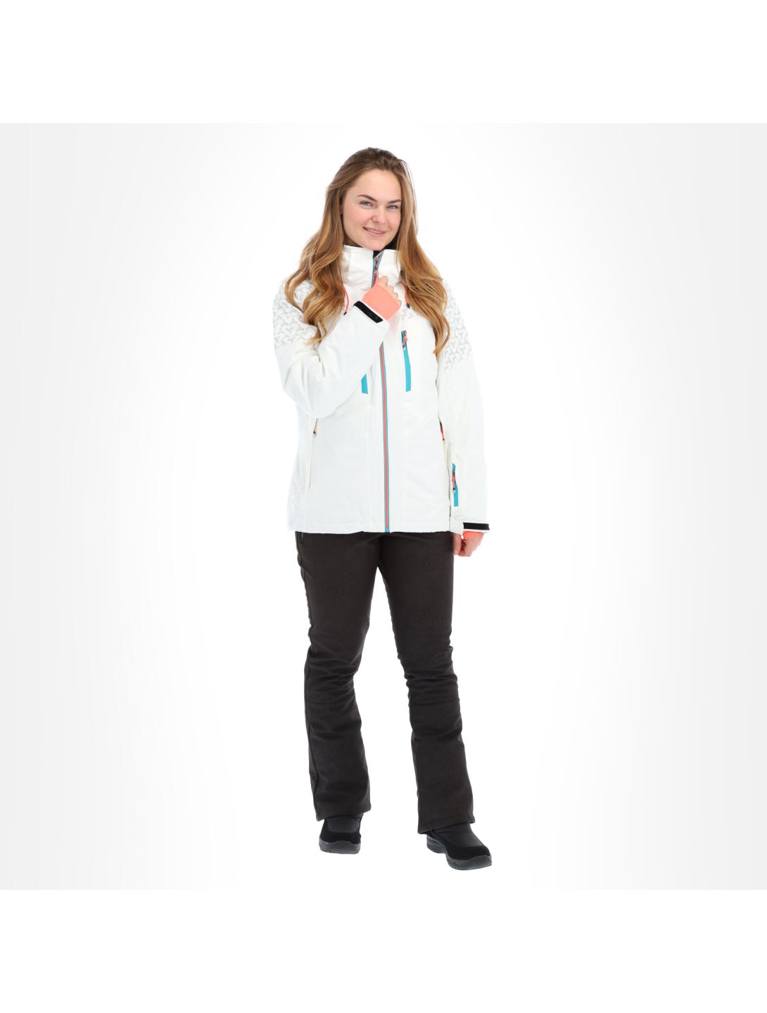 Killtec, Savognin Wmn Ski Jckt B giacca sci donna bianco