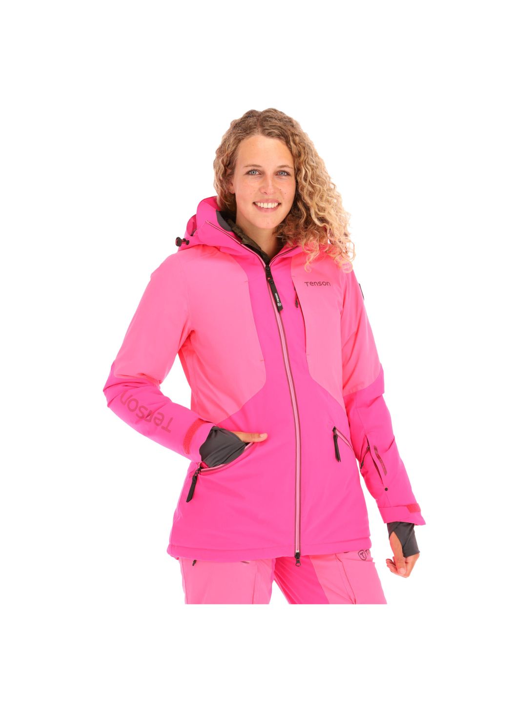 Tenson, Blizza giacca sci donna light rosa